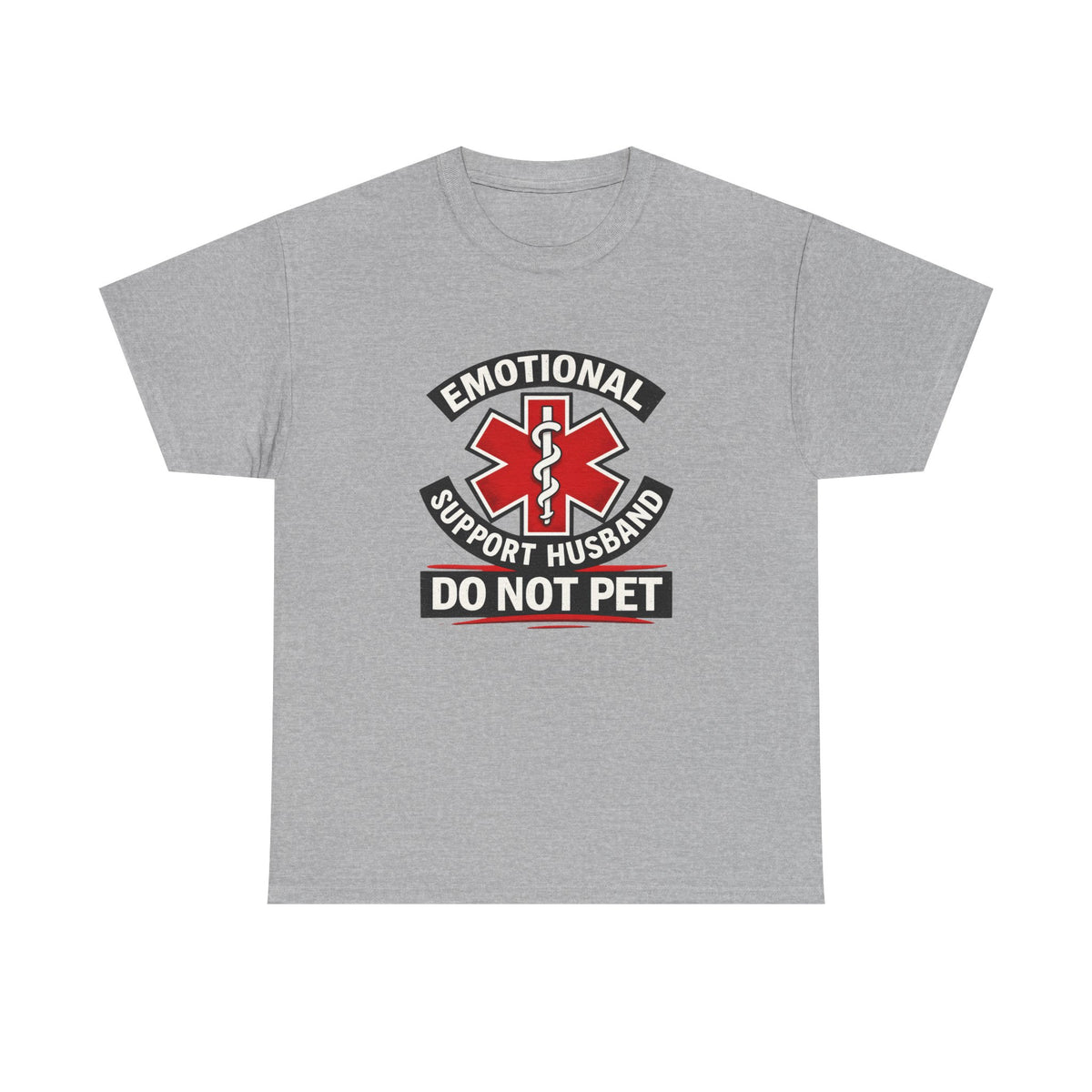 Emotional Support Husband “Do Not Pet” Shirt – Funny Husband Tee