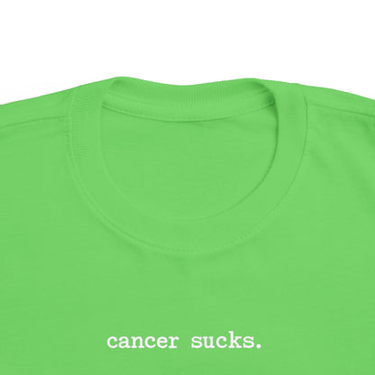 Cancer Sucks Toddler Tee