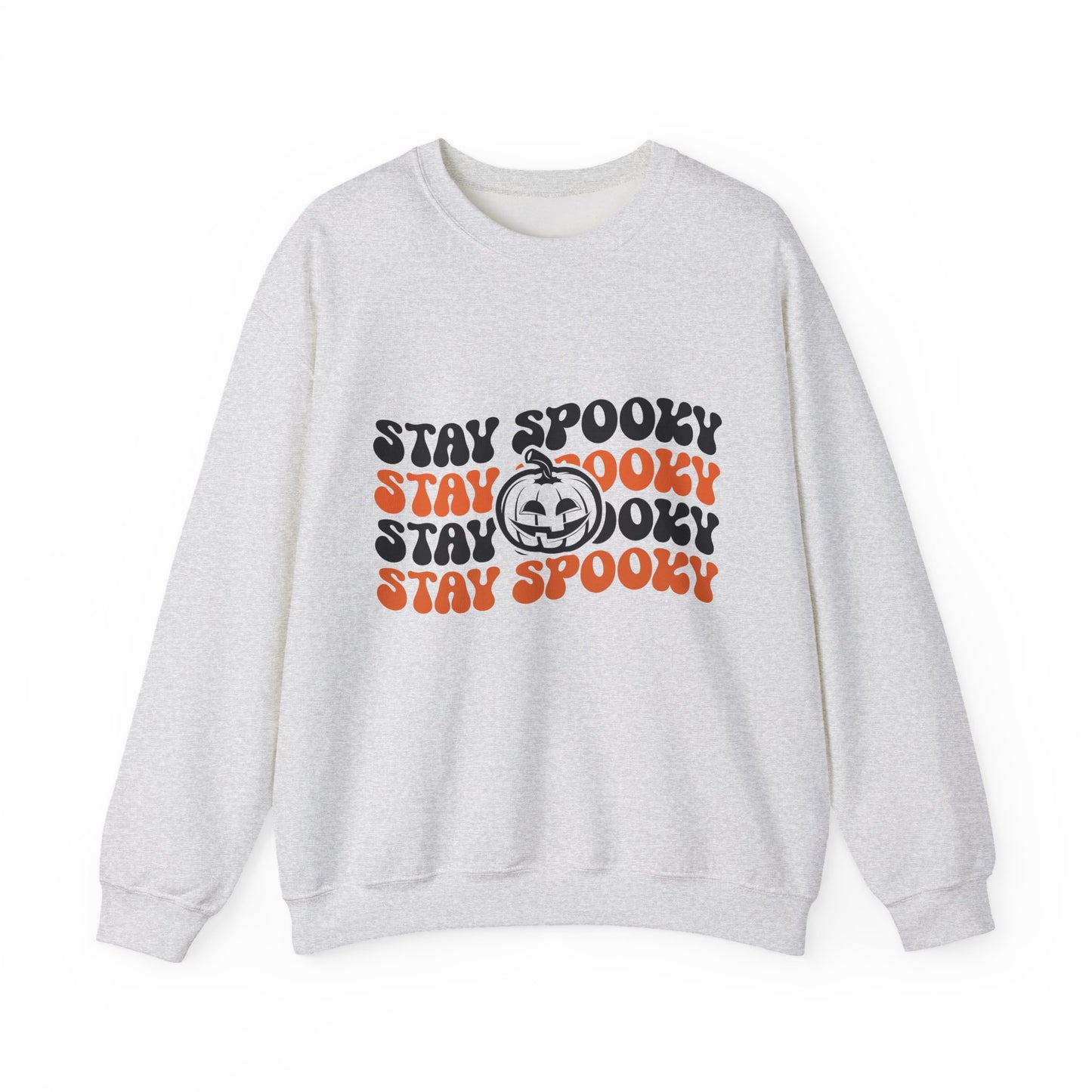 Stay Spooky Retro Halloween Sweatshirt | Vintage 70s Crewneck