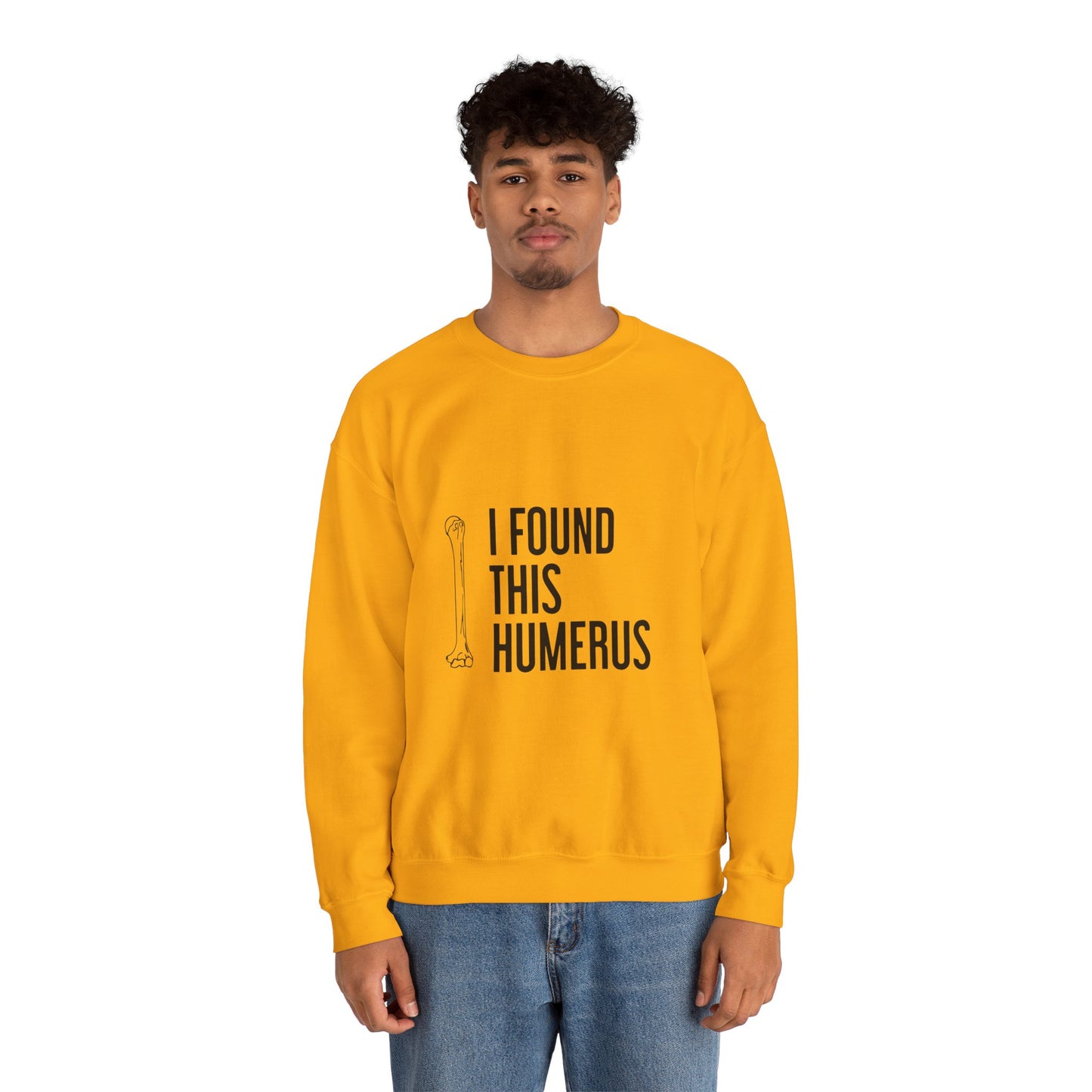 I Found This Humerus” Funny Halloween Sweatshirt