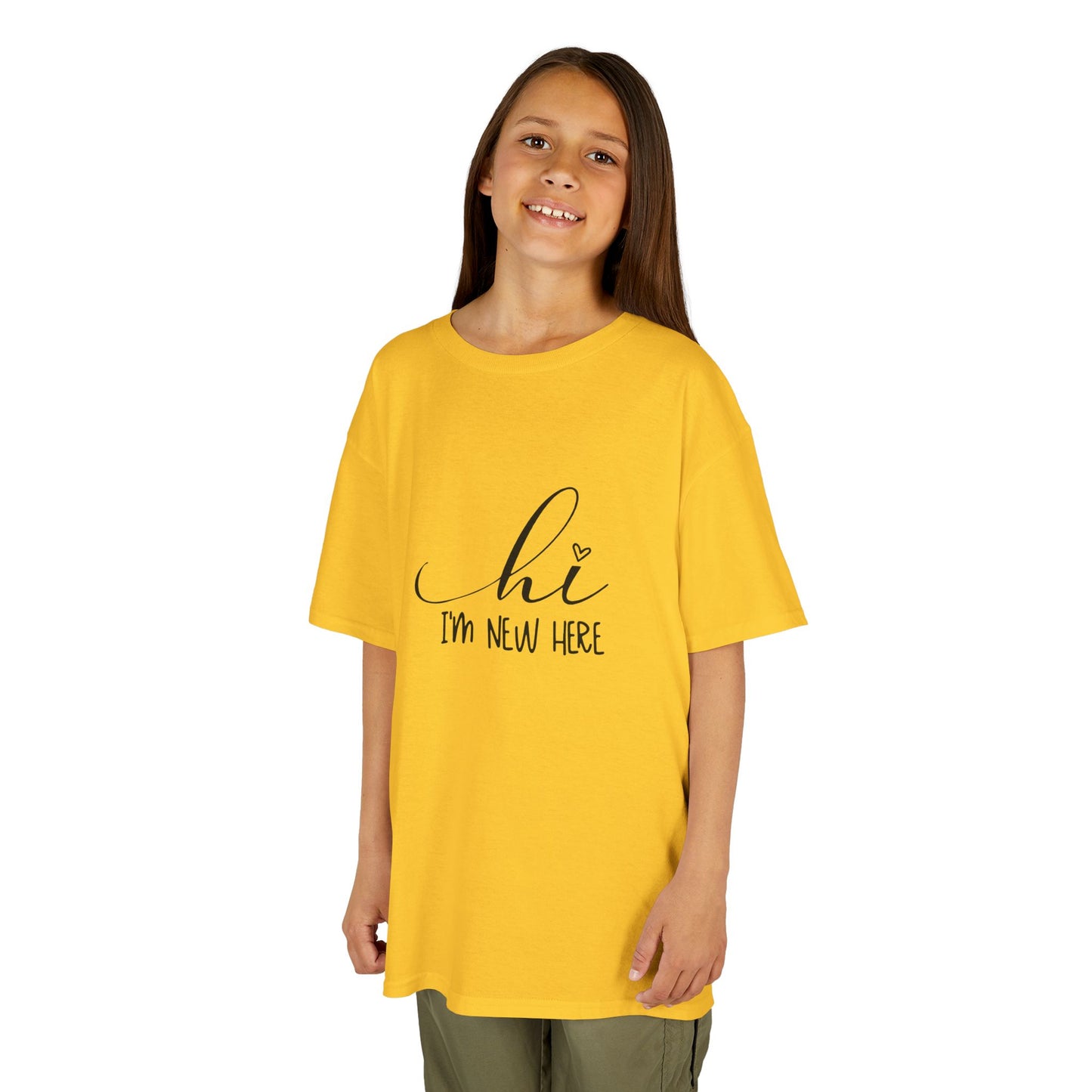 Hi I'm New Here: Fun and Friendly Kids' T-Shirt –  for Little Adventurers!