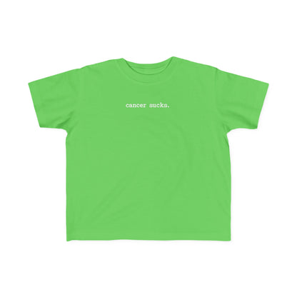 Cancer Sucks Toddler Tee