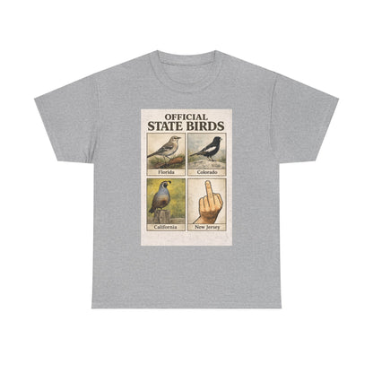Official State Birds Shirt – Funny New Jersey Graphic Tee