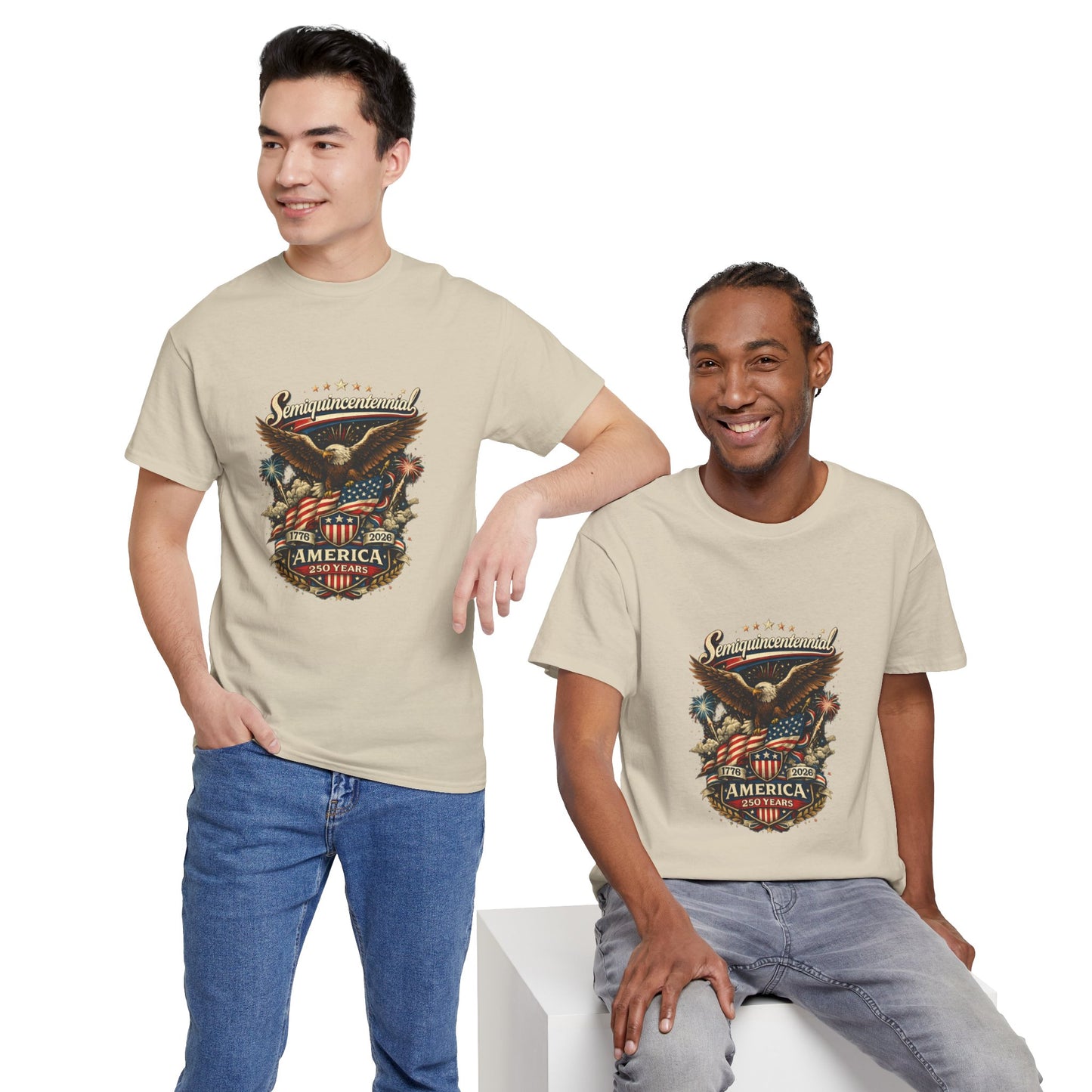 Semiquincentennial Shirt – America 250 Patriotic 1776–2026 Tee