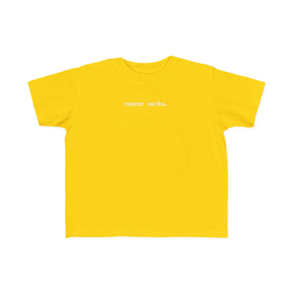 Cancer Sucks Toddler Tee