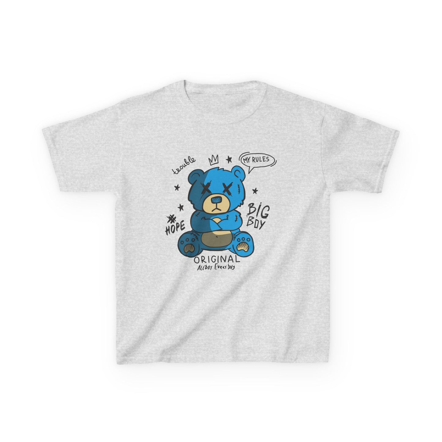 Big Boy Original Teddy Bear Kids Shirt | Bold Streetwear Graphic Tee