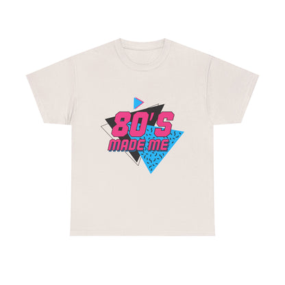 Retro 80’s Made Me T-Shirt – Vintage Neon Throwback Tee