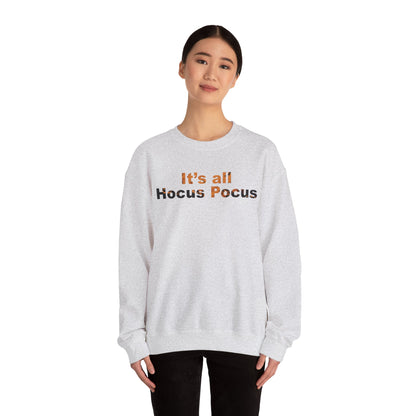 It's All Hocus Pocus Halloween Sweatshirt | Funny Spooky Season Crewneck