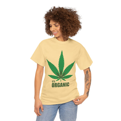 It's Organic Pot Leaf Graphic T-Shirt