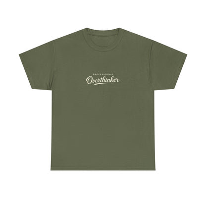 Professional Overthinker Funny Shirt for Overthinkers