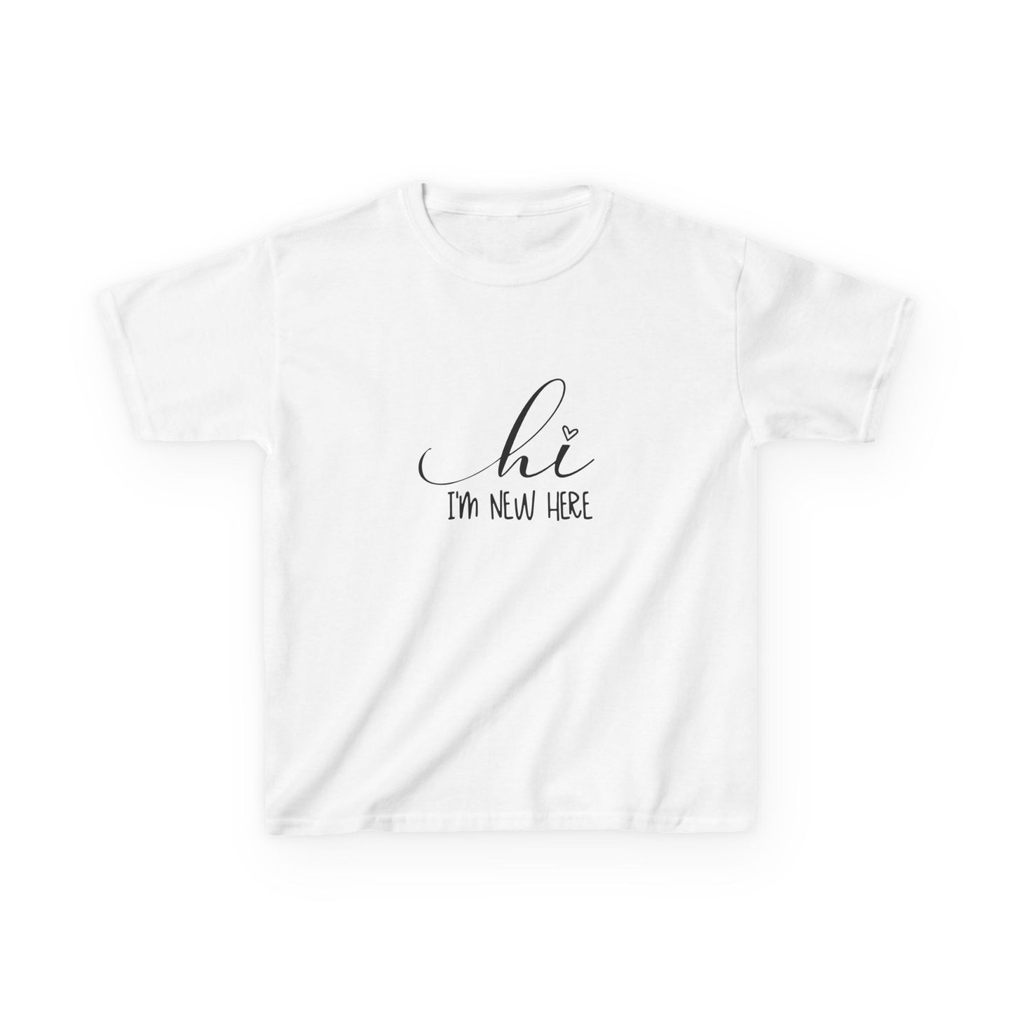 Hi I'm New Here: Fun and Friendly Kids' T-Shirt –  for Little Adventurers!