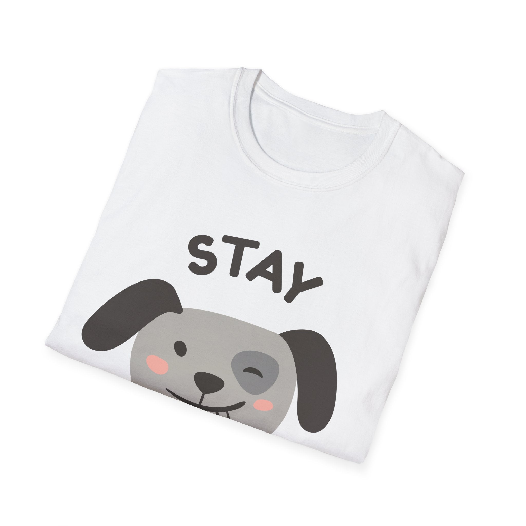 Stay Pawsitive T-Shirt – Cute Dog Lover Graphic Tee for Pet Enthusiasts